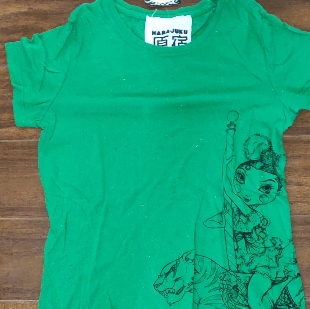 Harajuku Lovers | Green T-shirt